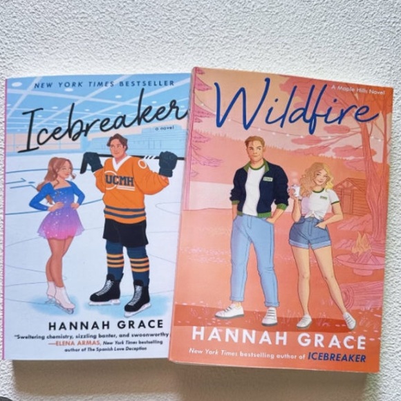 Icebreaker and Wildfire Books by Hannah Grace - Picture 1 of 3